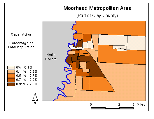 Race Map: Asian