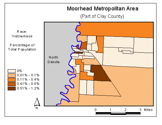 Race Map: Vietnamese